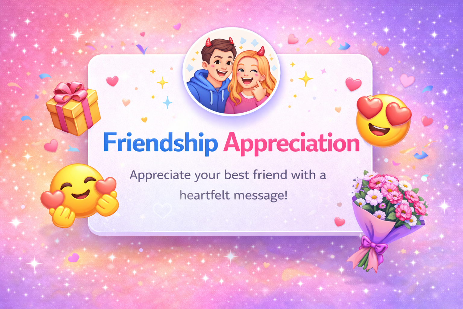 Friendship Appreciation Card